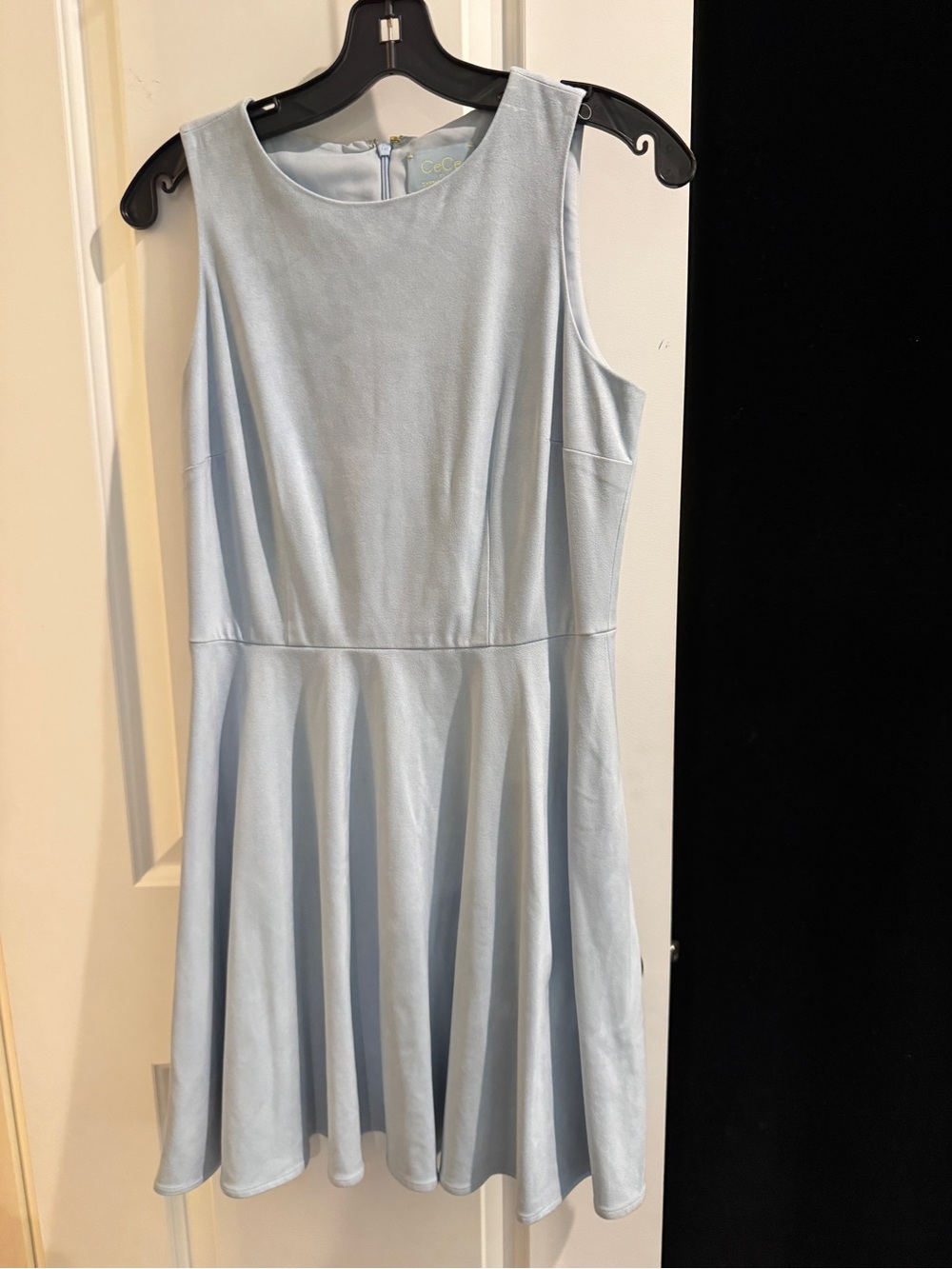 Cynthia Steffe Light Blue Sleeveless Fit-and-Flare Dress